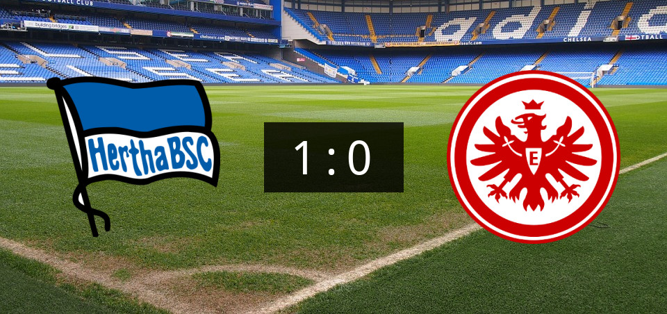 Hertha BSC Besiegt Eintracht Mit 1:0 | Fussball-news.de