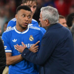 Kylian Mbappe und Jose Mourinho, Real Madrid