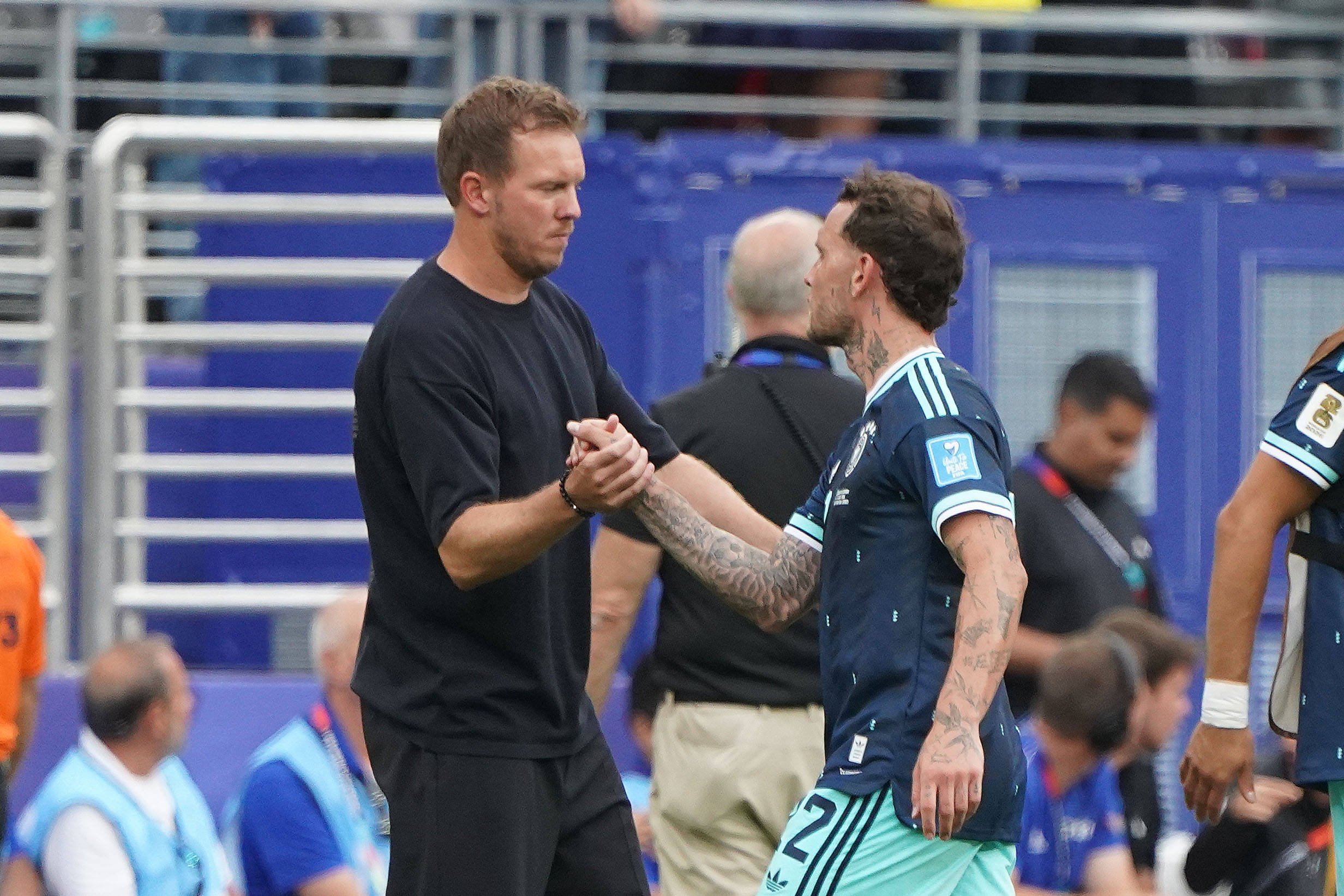 David Raum und Julian Nagelsmann