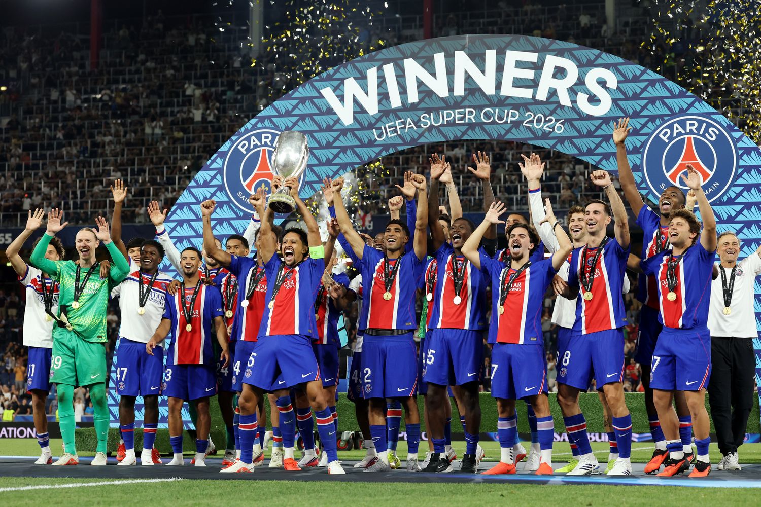 PSG bezwingt Aston Villa und schnappt sich den Supercup