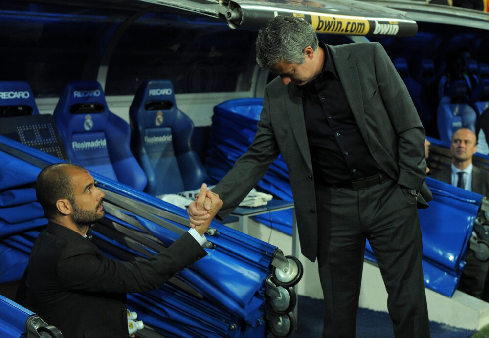 Pep Guardiola, Jose Mourinho