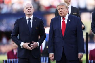 Gianni Infantino, Donald Trump