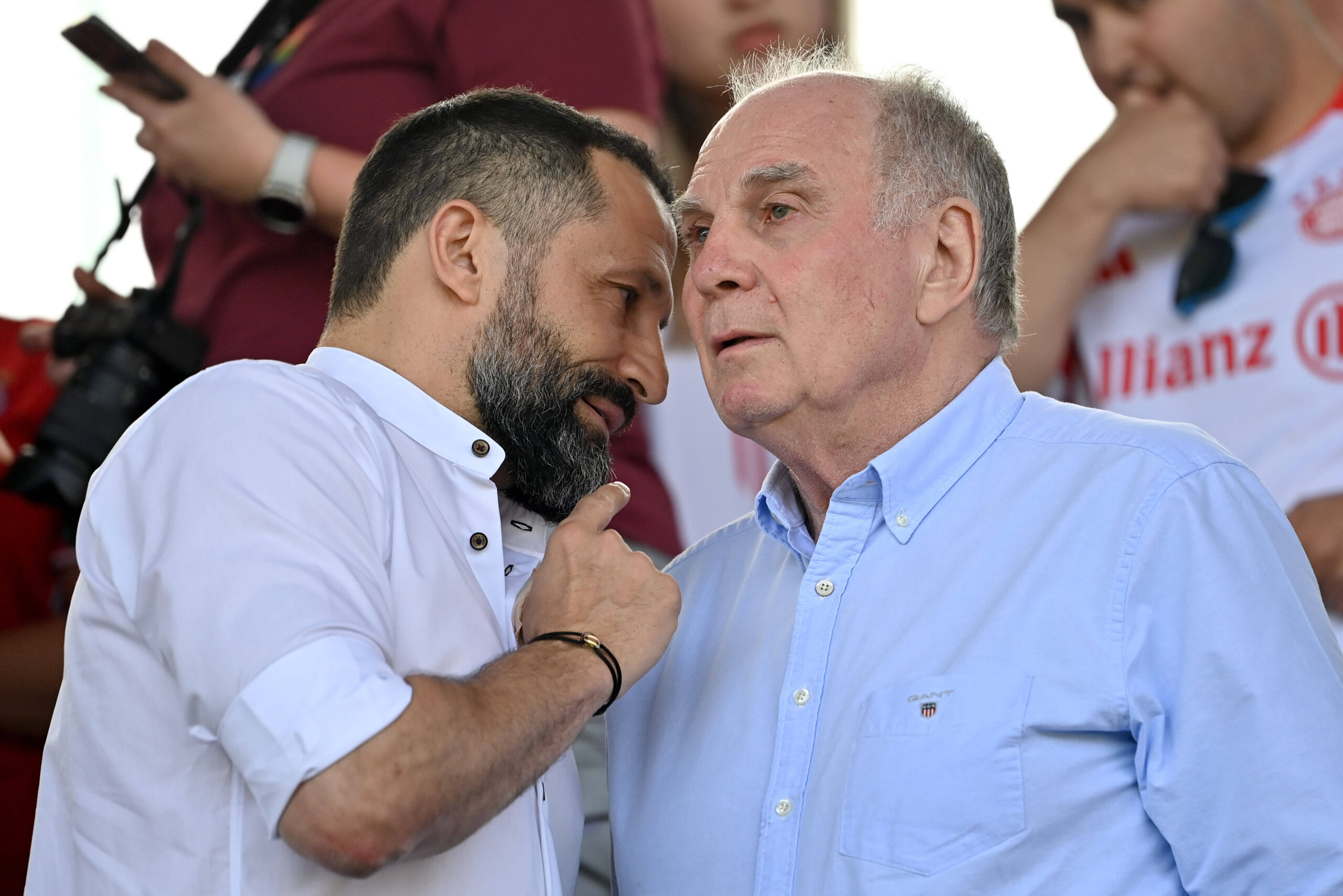 Uli Hoeneß und Hasan Salihamidzic