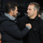 Diego Simeone (Atletico) und Hansi Flick (FC Barcelona)