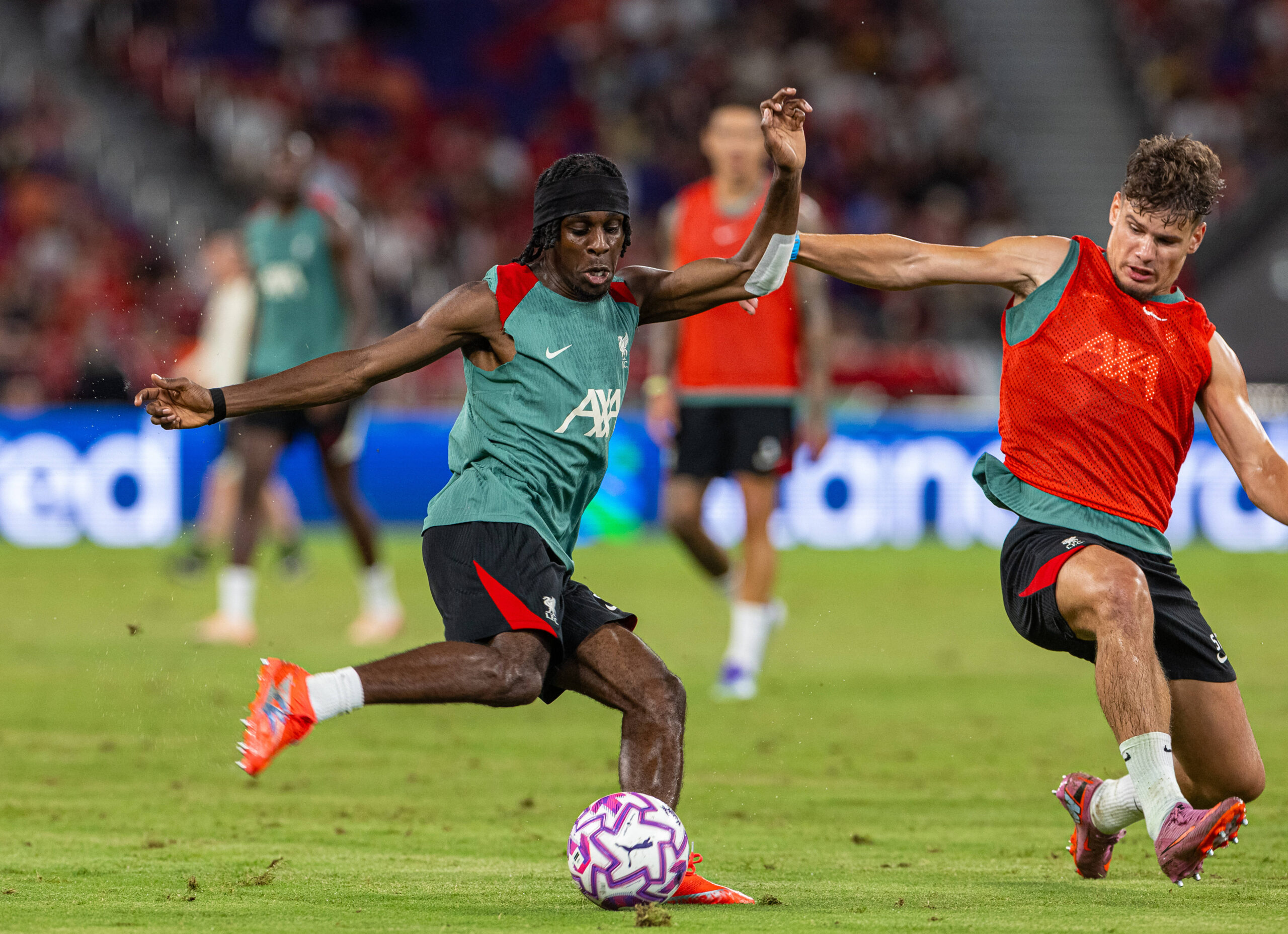 Jeremie Frimpong und Milos Kerkez