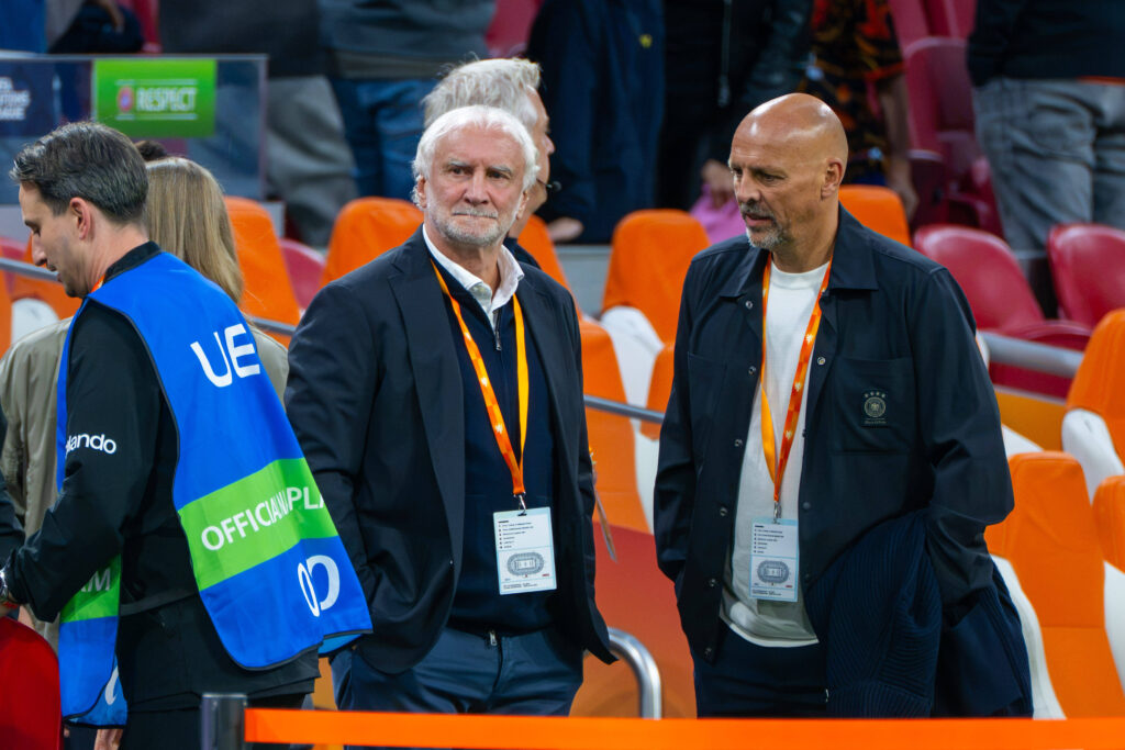 Marc Kosicke und Rudi Völler