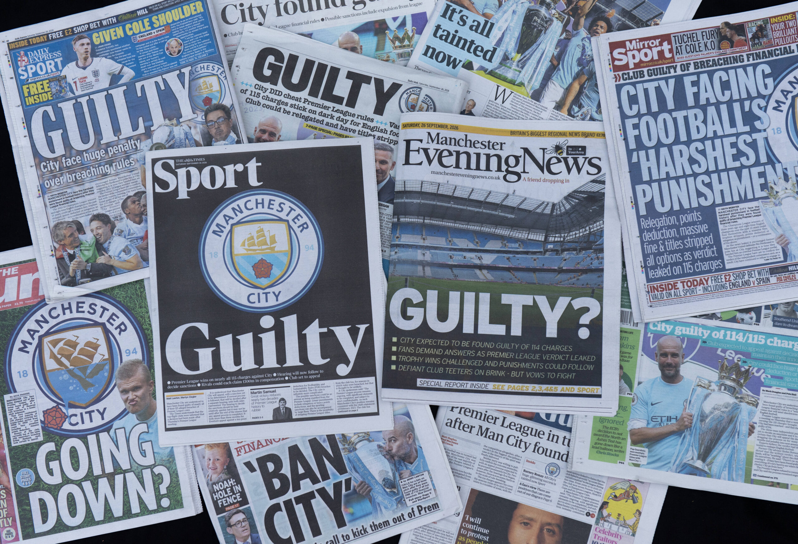 „Schändliches Verhalten": Presse rechnet mit ManCity ab