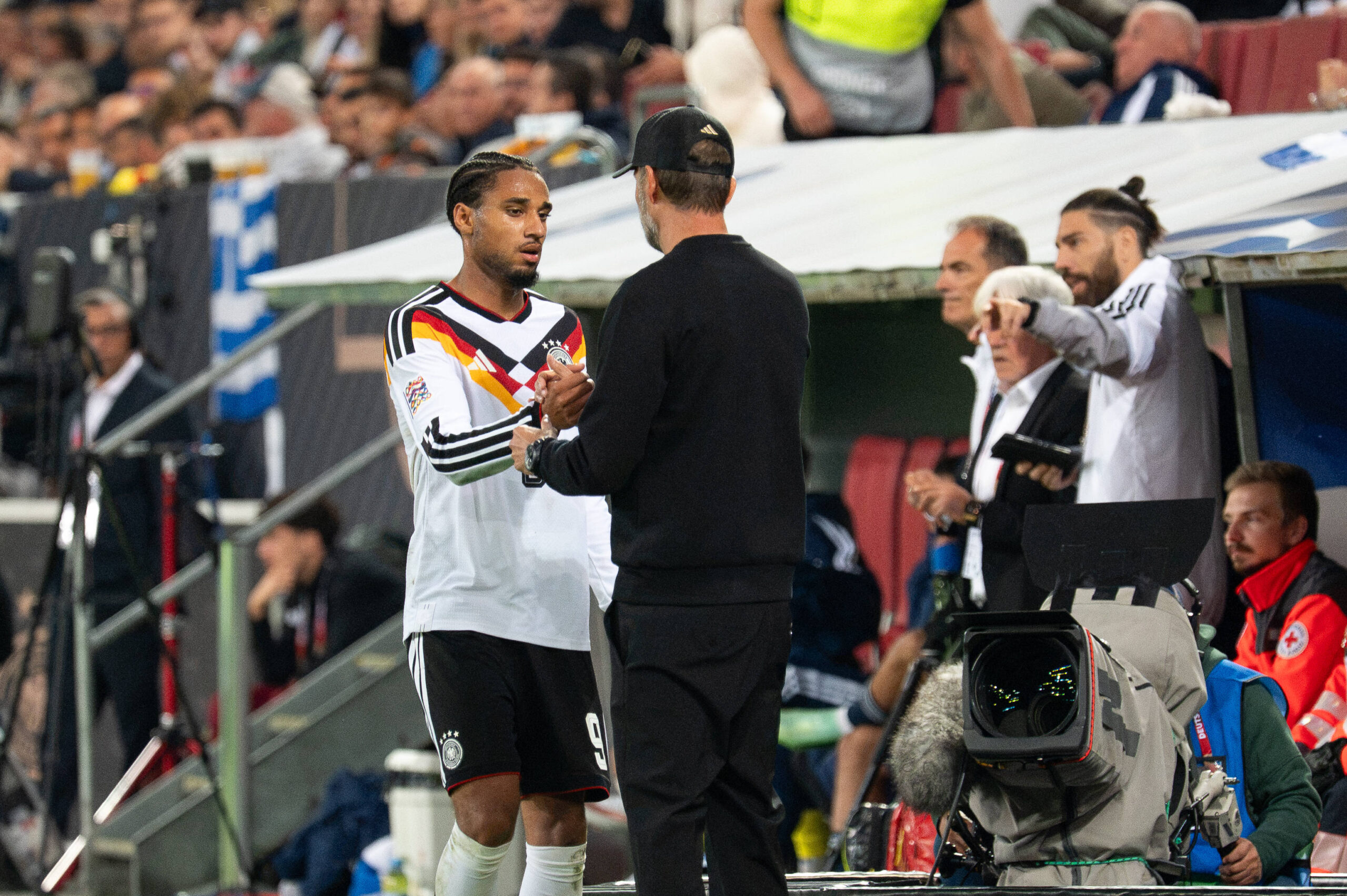 Jürgen Klopp und Kevin Schade