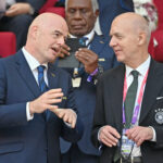 Gianni Infantino und Bernd Neuendorf