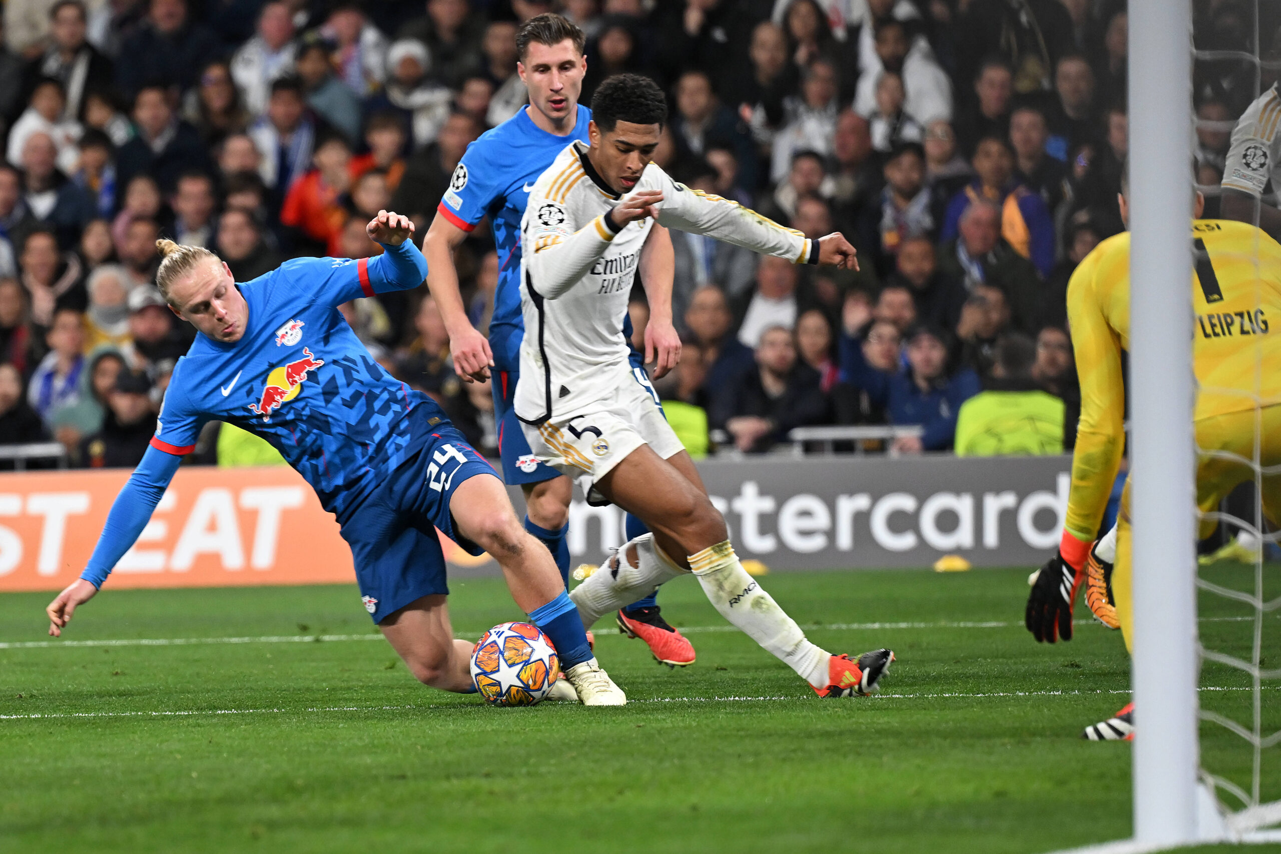 Real Madrid gegen RB Leipzig im Februar 2024