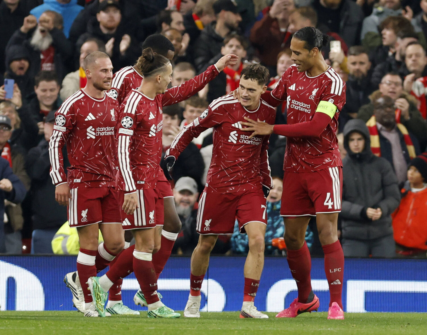 Champions League: Liverpool-Wahnsinn auch dank Wirtz, ManCity mit Kantersieg